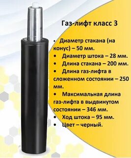 Классы газлифтов для кресел