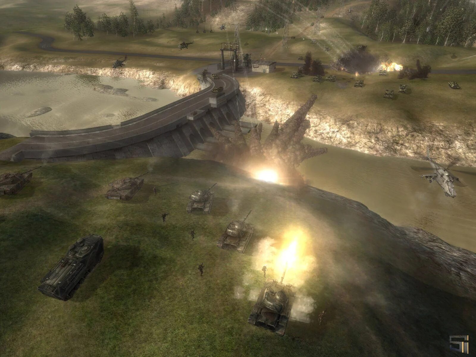 Игра World in Conflict. Стратегия World in Conflict. World in Conflict 2007. World in Conflict Скриншоты. Конфликт игра где найти