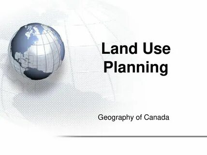 Land use