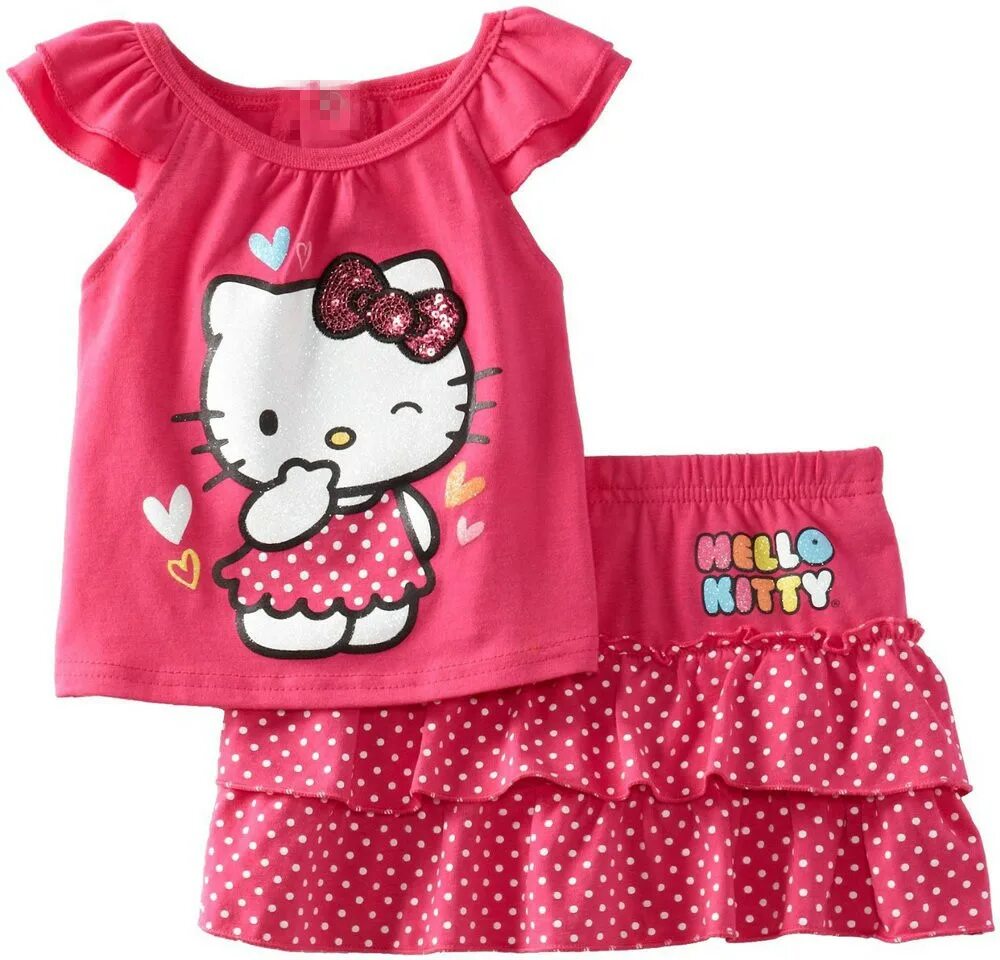 Хелло Китти одежда детская. Платье для девочки Хеллоу Китти. Одежда Хэллоу Китти одежда. Одежду для маленьких девочек Хеллоу Китти. Хэллоу одежда