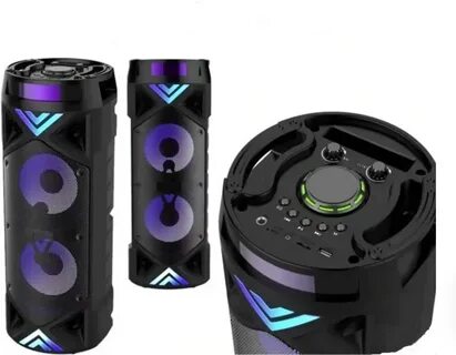 Колонка музыкальная беспроводная bluetooth с караоке