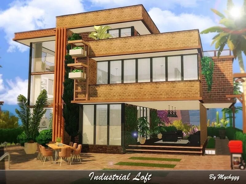 Дом в стиле лофт sims 4. Стиль лофт симс 4. Дом в стиле лофт симс 4. Симс 4 дома в стиле лофт. Sims 4 house 20x15.
