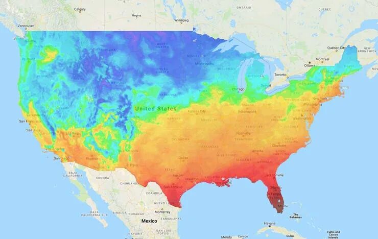 Северная америка занимает климатический пояс. Климатическая карта США. Климат США карта. Климатические зоны США. Климатические зоны США карта.