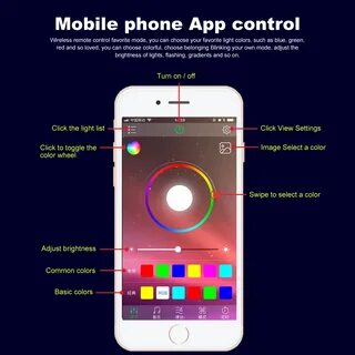 Как управлять светодиодной лентой с телефона