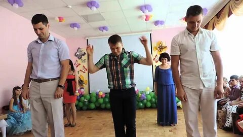 Папа на выпускном