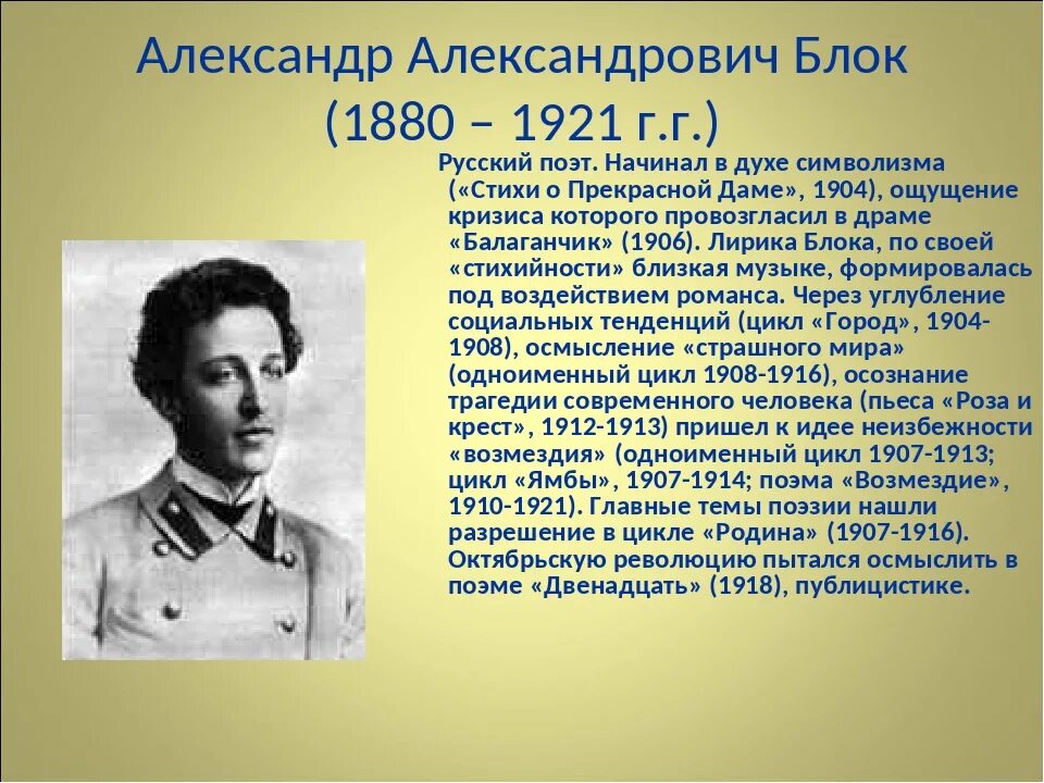 Доклад на тему блок. Биография блока 5 класс. Литература 3 класс биография блока. Биография блока 6 класс.