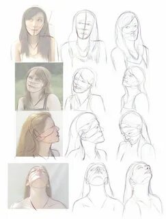 Разные положения лица