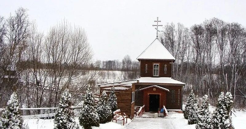Фото заячерицкой церкви и родника Святой источник Казанской иконы Божией Матери