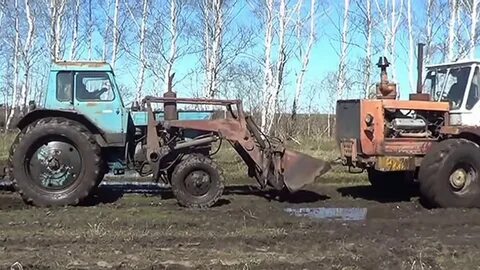 Мтз вытаскивает мтз