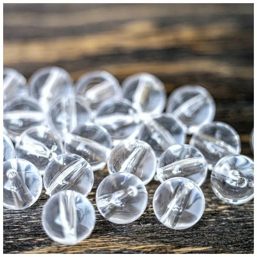 бусины биконус 14 мм. бусины прозрачные круглые. бусины прозрачные круглые. стеклянные бусы. прозрачные бусы.
