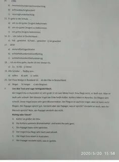 Итоговая контрольная по немецкому языку 9 класс