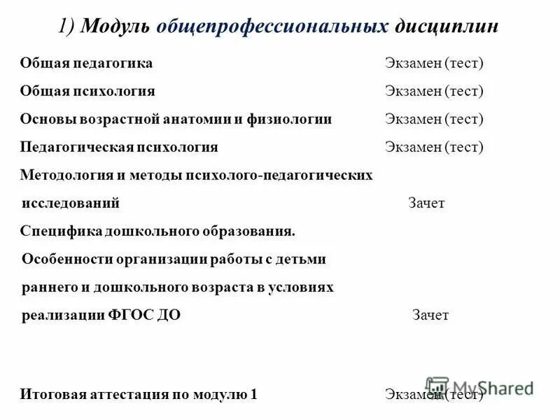 тесты основы общей педагогики. контрольные работы по аттестации по педагогике.