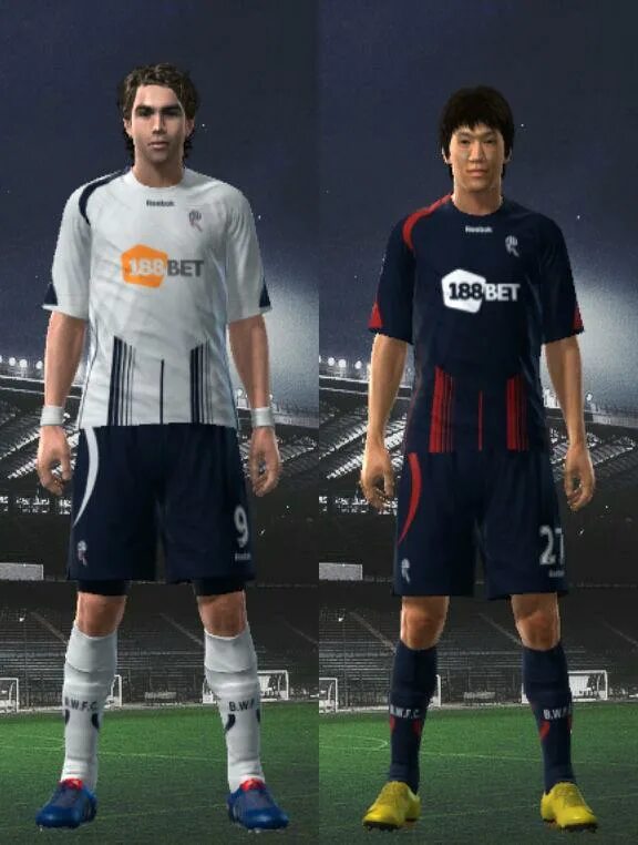 Play kits. PES 2010 формы. Форма Болтона. Болтон Уондерерс форма. PES 2010 АПЛ.