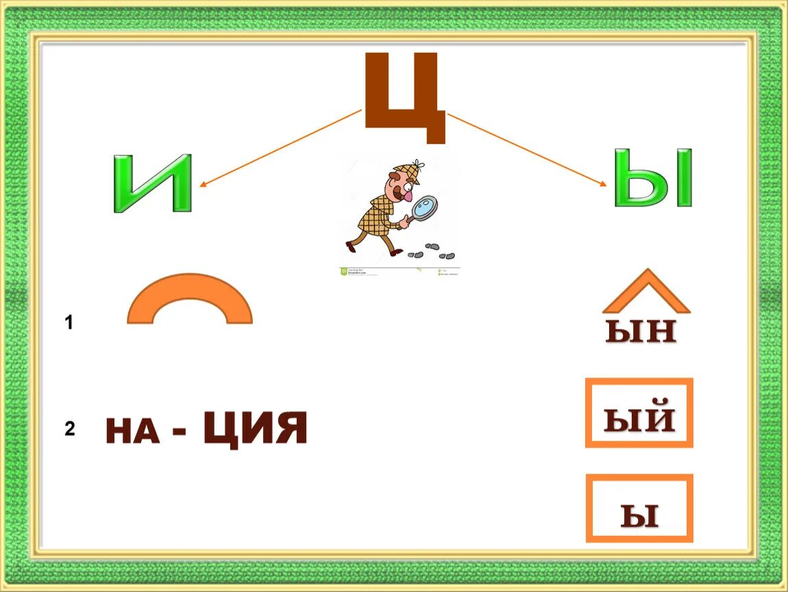 Буквы и ы после ц. Схема ы-и после ц 5 класс. Ция. Слова оканчивающиеся на ция.