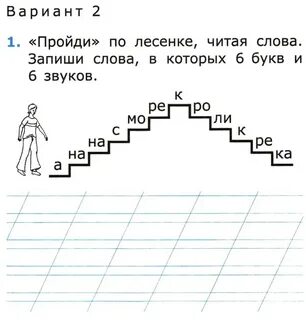 Лестница буква т