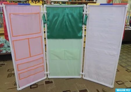 Детская ширма из пластиковых труб