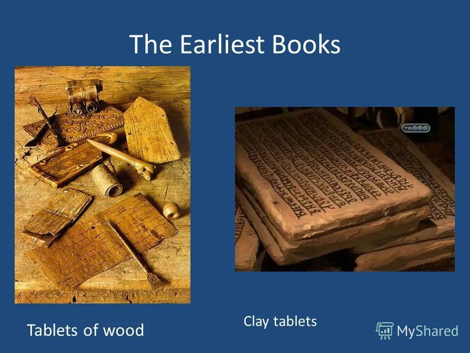 The printed word. Wood Tablet. Early Tablet of Wood. Earliest book on Tablets of Wood. Printing the earliest books.