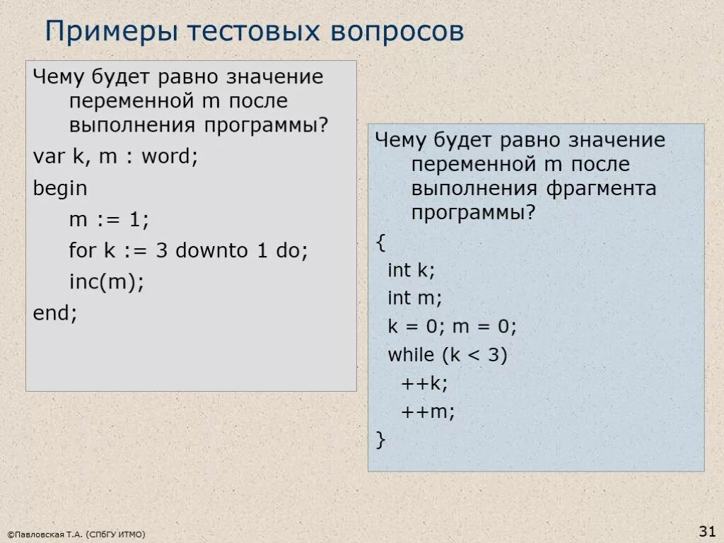 Чему будет равно значение переменной с после выполнения программы. Чему равно значение с после выполнения программы. Тестовый пример программирование. Определите значение переменной s после выполнения программы var.