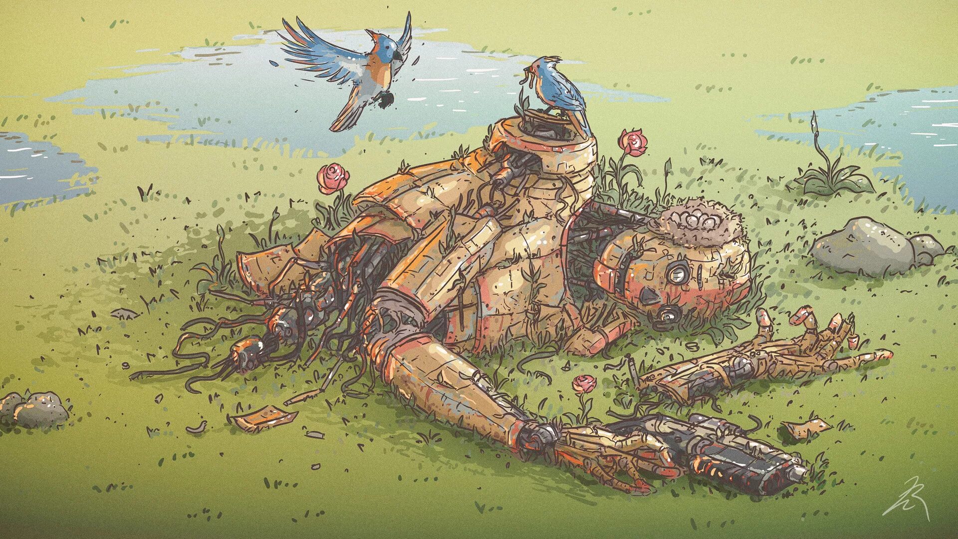 Робот убийца. Джон кейбл робокоп. Убитый робот. Убитый робот. Робот с пилой.