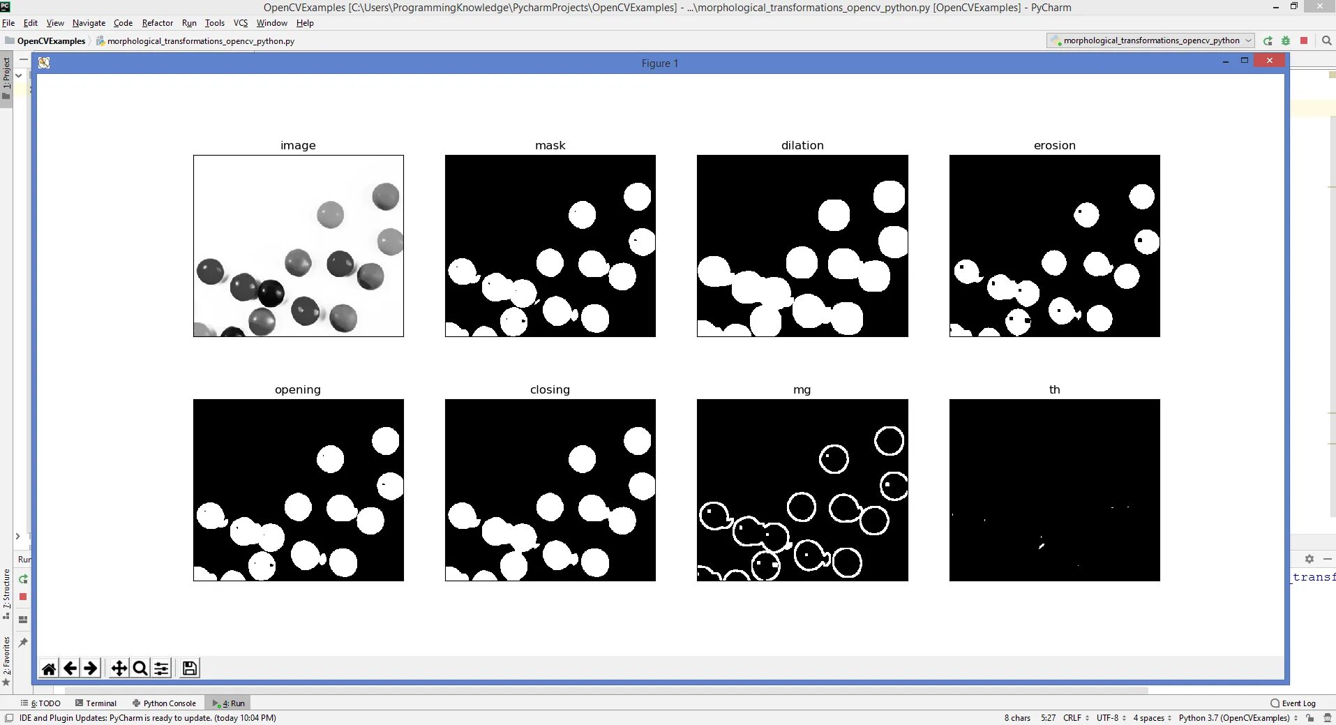Opencv examples. OPENCV Пайтон. Python игры с OPENCV. OPENCV уроки. Cv2.MORPHOLOGYEX.