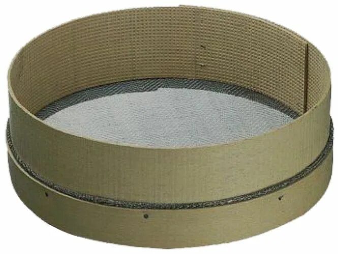 01. Сито старинное. Сито деревянное. Сито 100 микрон. Сито металл mvq 24 см 073250.