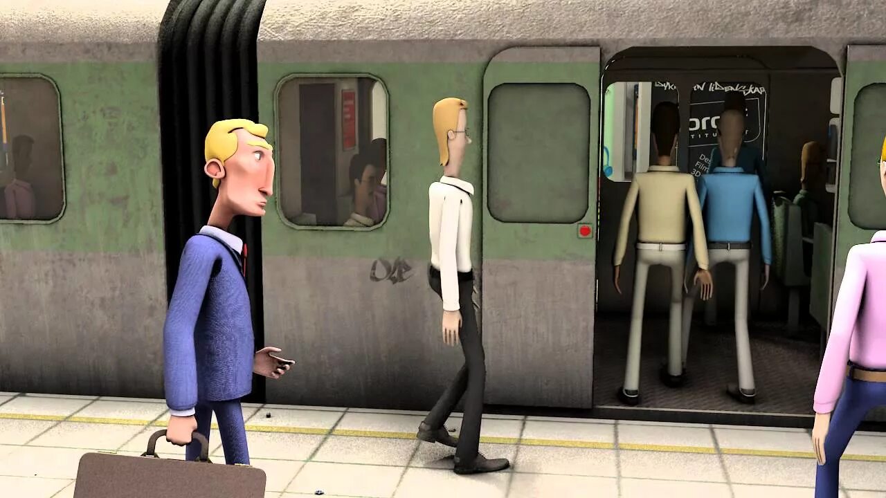 Here the subway isn t. Here the subway isn t