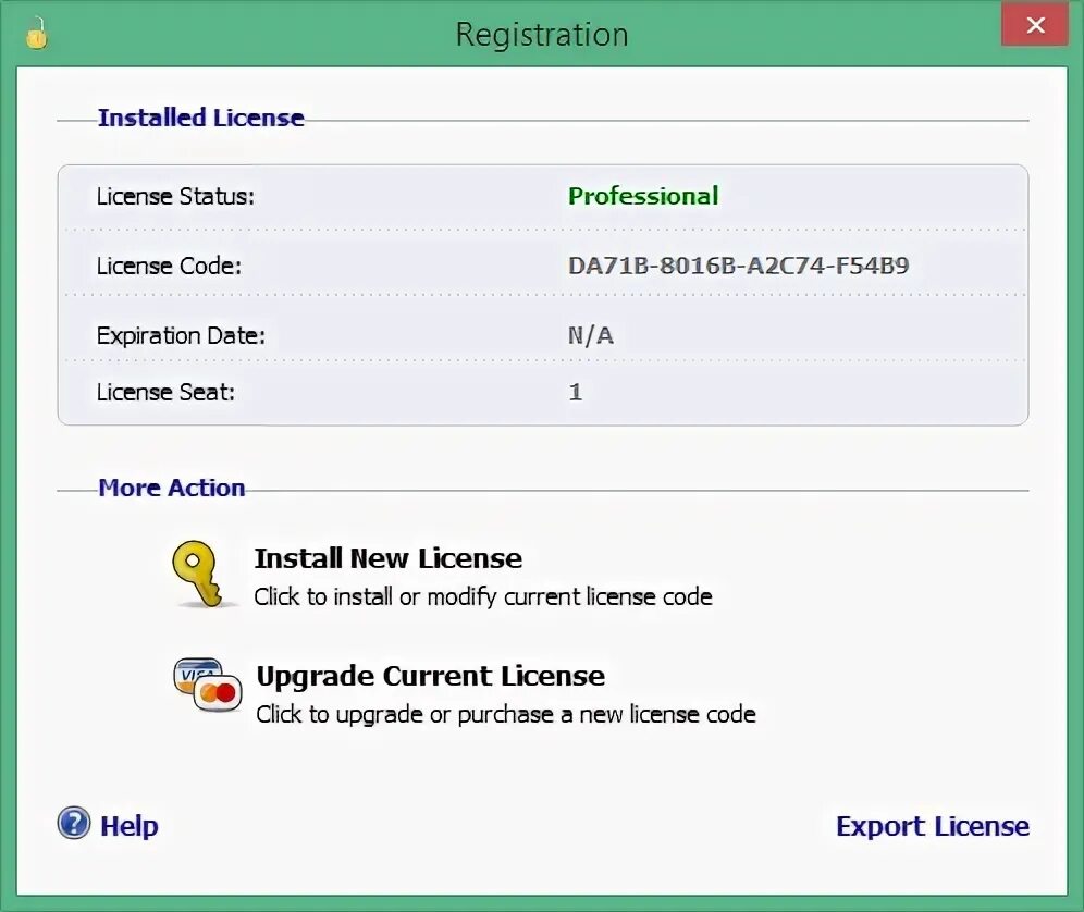 Install reg