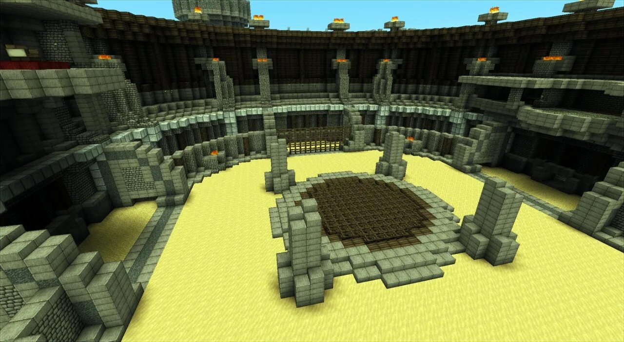 Minecraft arena