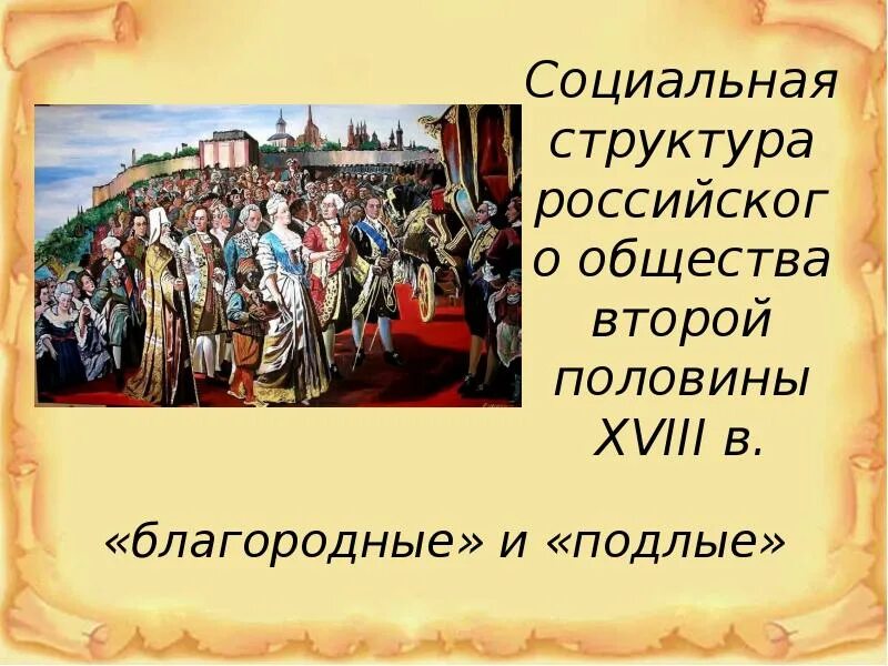 Тест благородные и подлые