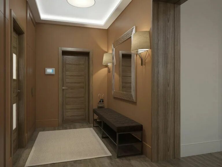 Антрето - красивата увертюра към интериора на дома - Дизайн Apartment corridor, 