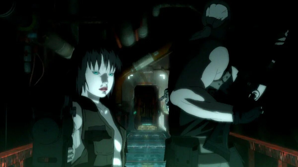 призрак в доспехах невинность 2004. призрак в доспехах невинность кадры. призрак в доспехах невинность. доспехах невинность. призрак в доспехах 2 невинность.