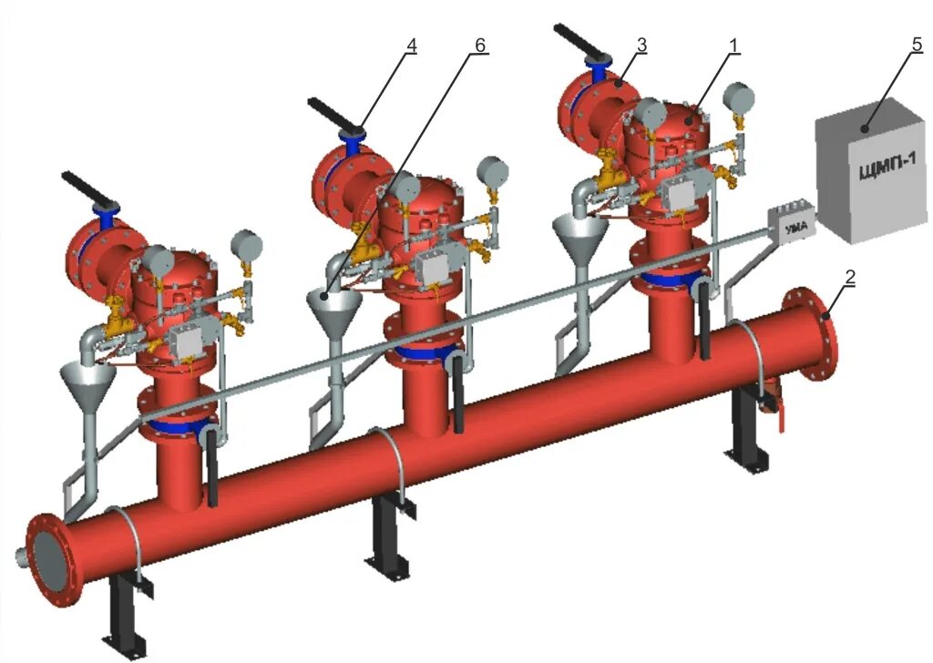 Модуль узла. Узел управления дренчерный с электроприводом малорасходный. • автоматизированный узел управления теплопотреблением. Блочный итп с комплектом автоматики (q=465,0квт). Модуль узла.