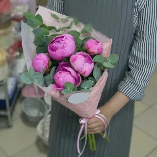 Пионы описание букета