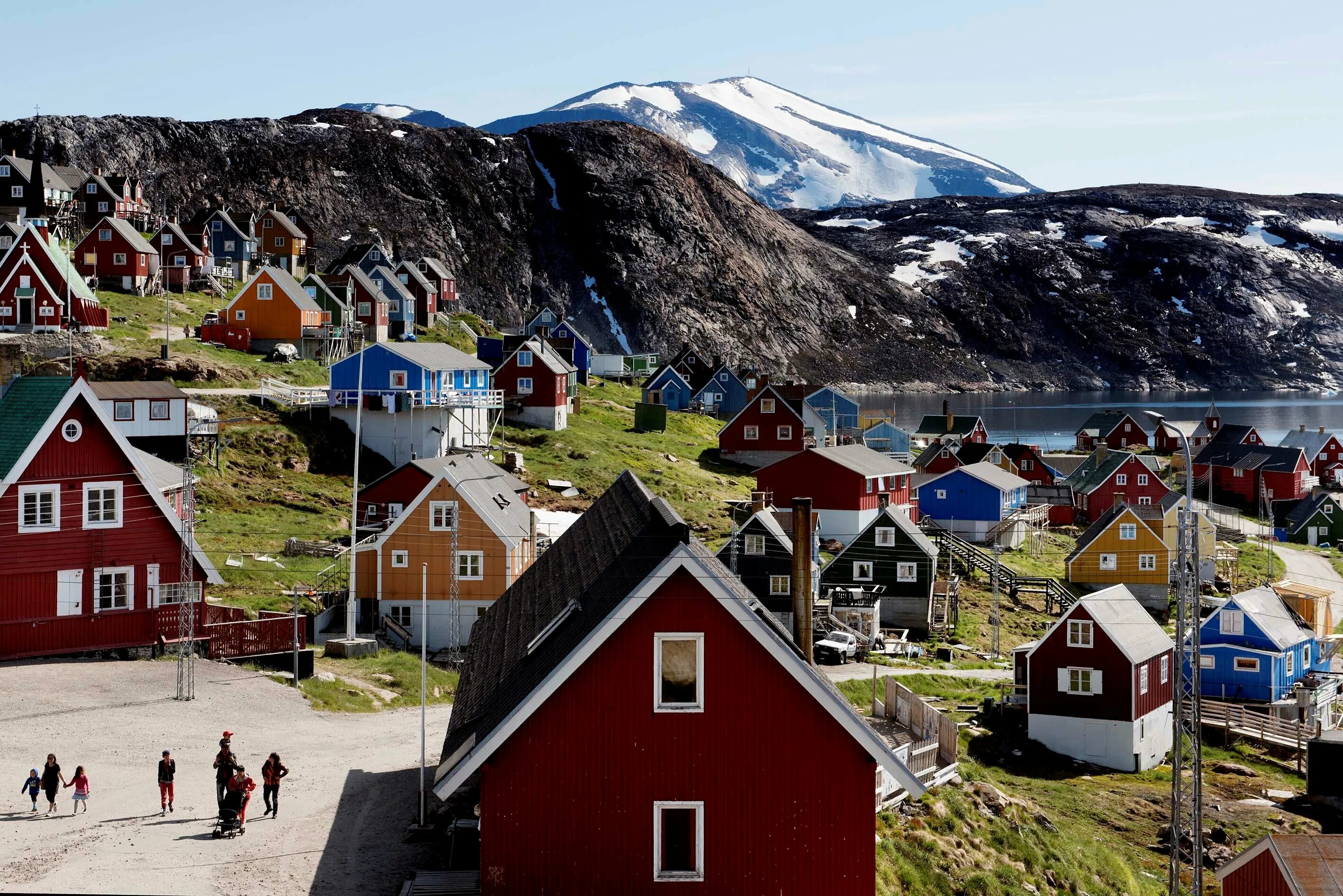 Гренландия (остров). Город Нуук Гренландия. Нуук Гренландия население.