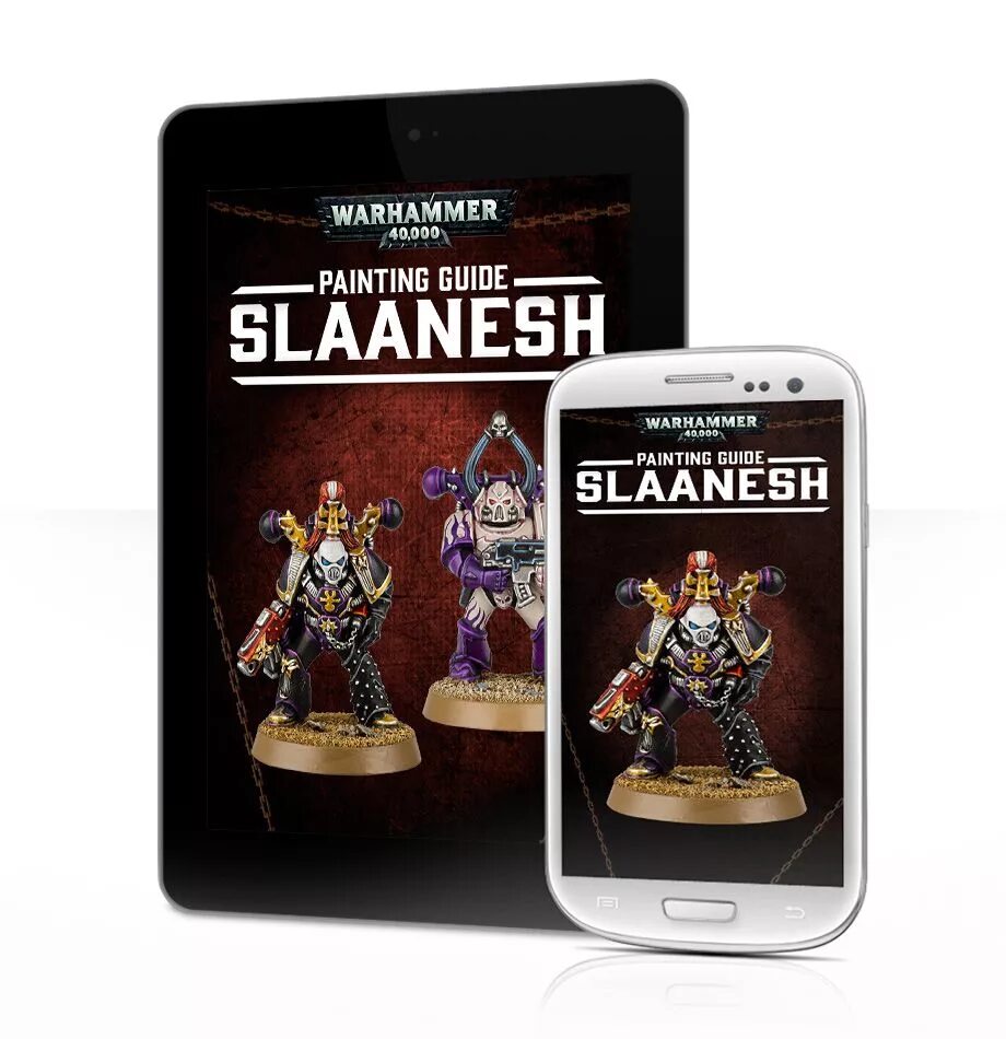 Collector guide. Slaanesh painting guide.