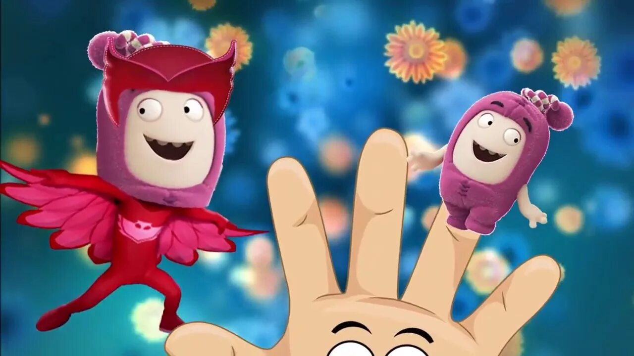 Включи про пальчиков. Oddbods finger Family. Семья пальчиков finger Family.