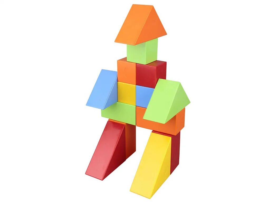 Ракета из конструктора для детей. Геометрический конструктор. Конструктор из кубиков. Конструирование из кубиков. Геометрический конструктор для детей.