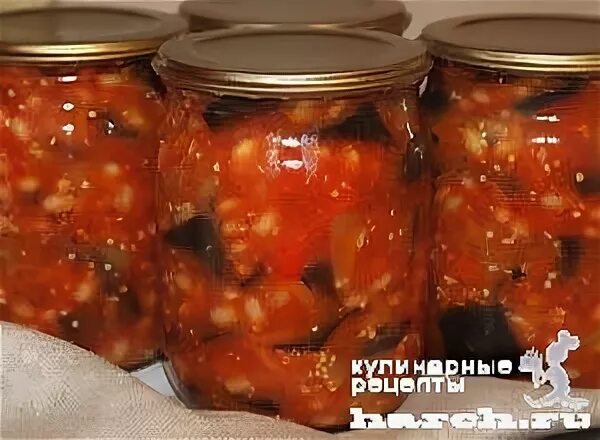 Фасоль с баклажанами на зиму пальчики оближешь. В банках заготовки солянка с фасолью.