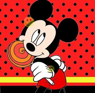 Kit Imprimible Candy Bar De Mickey Mouse - Rojo - $ 39,99 미키 마우스, 마우스