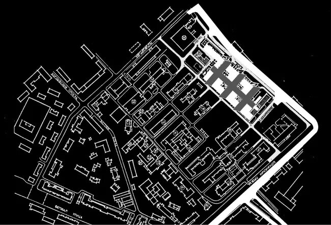 Схема зданий боткинской больницы в москве. Больница боткина. План корпусов боткинской больницы в москве. Боткинская больница карта корпусов. Схема корпусов боткинской больницы в москве.