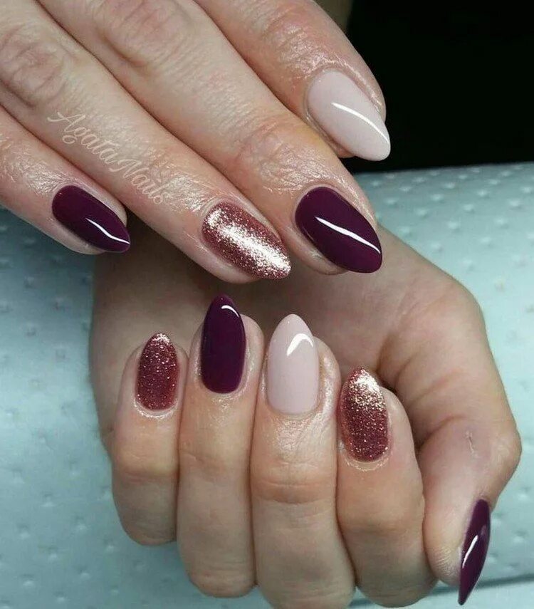 Pin by Юля on Красивый маникюр Nail designs, Nails, Purple nails