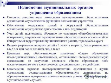Возникновение муниципальных органов