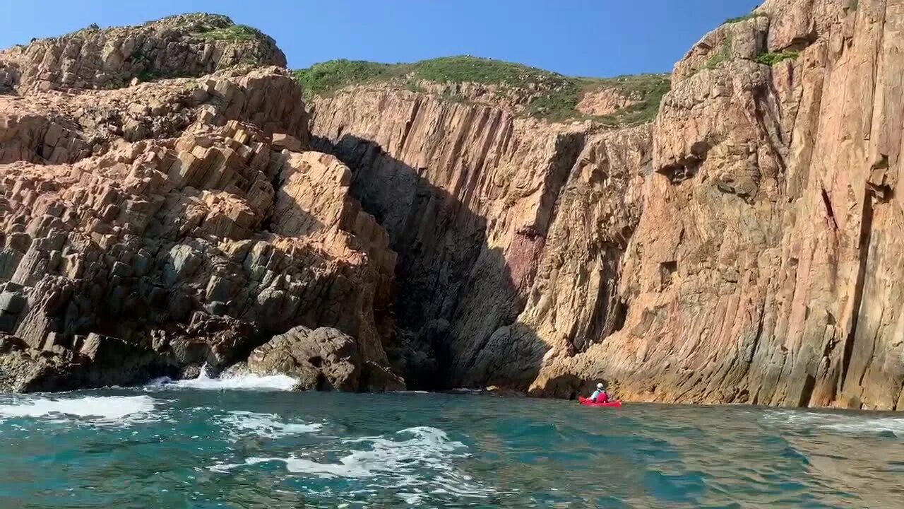 Caves and cliffs