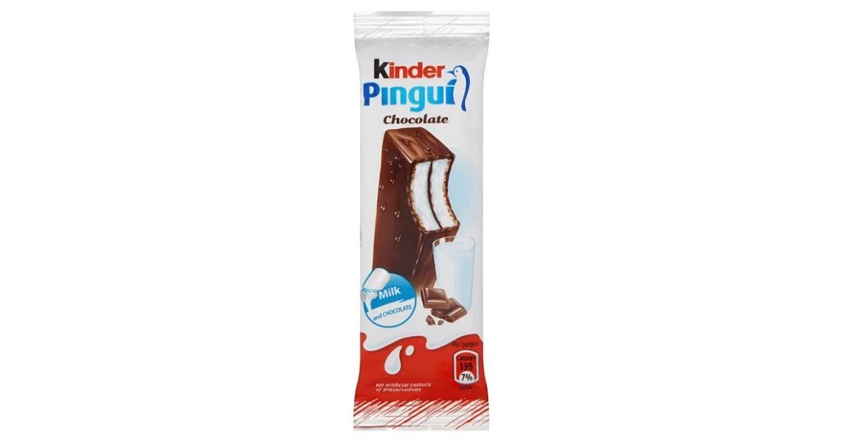 Молочный киндер пингви. Kinder Pingui бисквитное 30г. Бисквит kinder Pingui 30г. Пирожное бисквитное kinder Пингви шоколад 30 г. Киндер Пингви шоколад 30г.