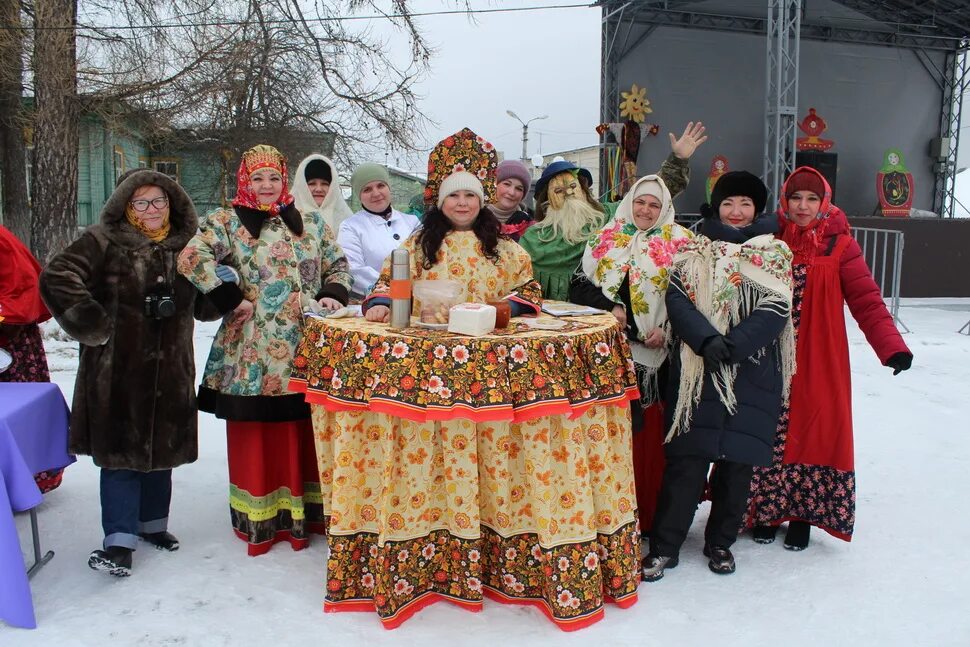 Масленица в никольском