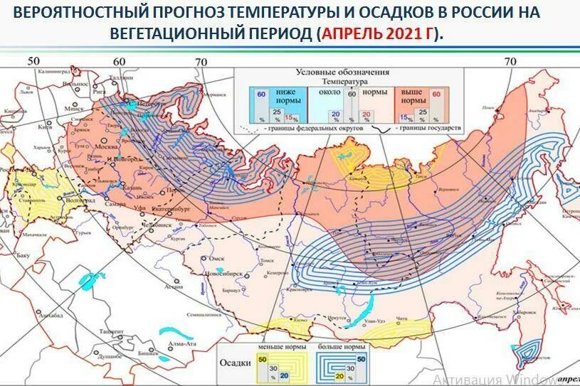Гидрометцентр апрель 2025