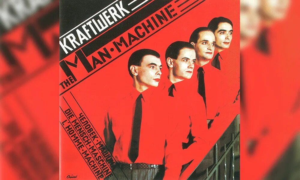 Крафтверк робот. Крафтверк дас модель. Kraftwerk обложки. Группа Kraftwerk альбомы. Kraftwerk - the man Machine.