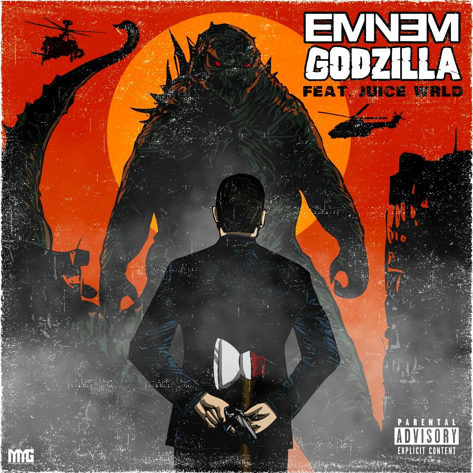 Godzilla eminem juice world