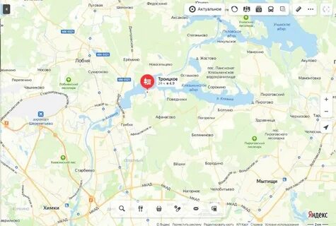 Погода троицкое мытищинский