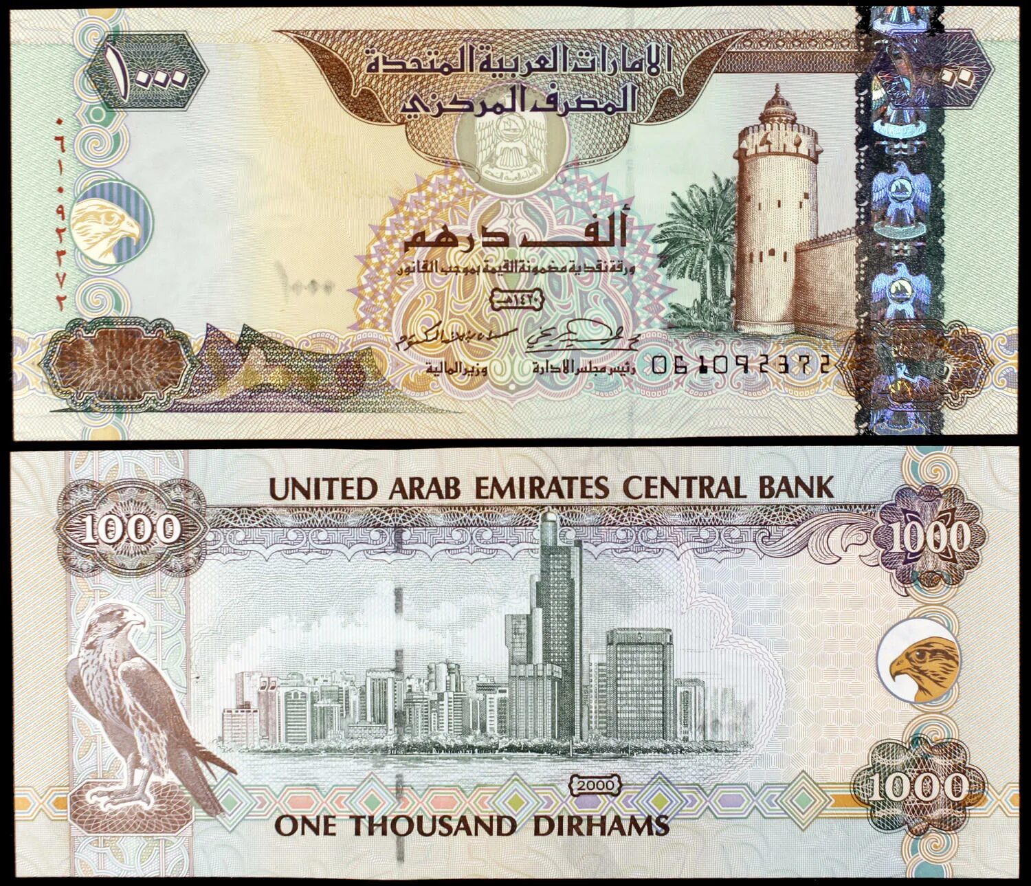 315 дирхам. Валюта ОАЭ 1000. Банкнота араб эмираты 1000. Дирхам эмираты купюра. 100 Дирхам купюра.